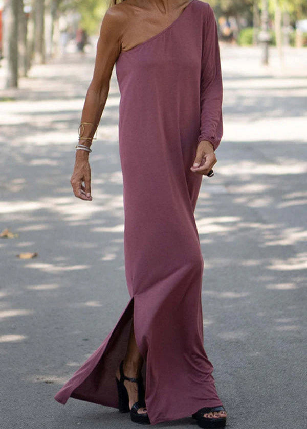 VENEZIA | Maxivestido con hombros descubiertos