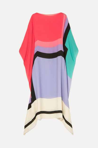 IRIS | Elegante caftán estampado