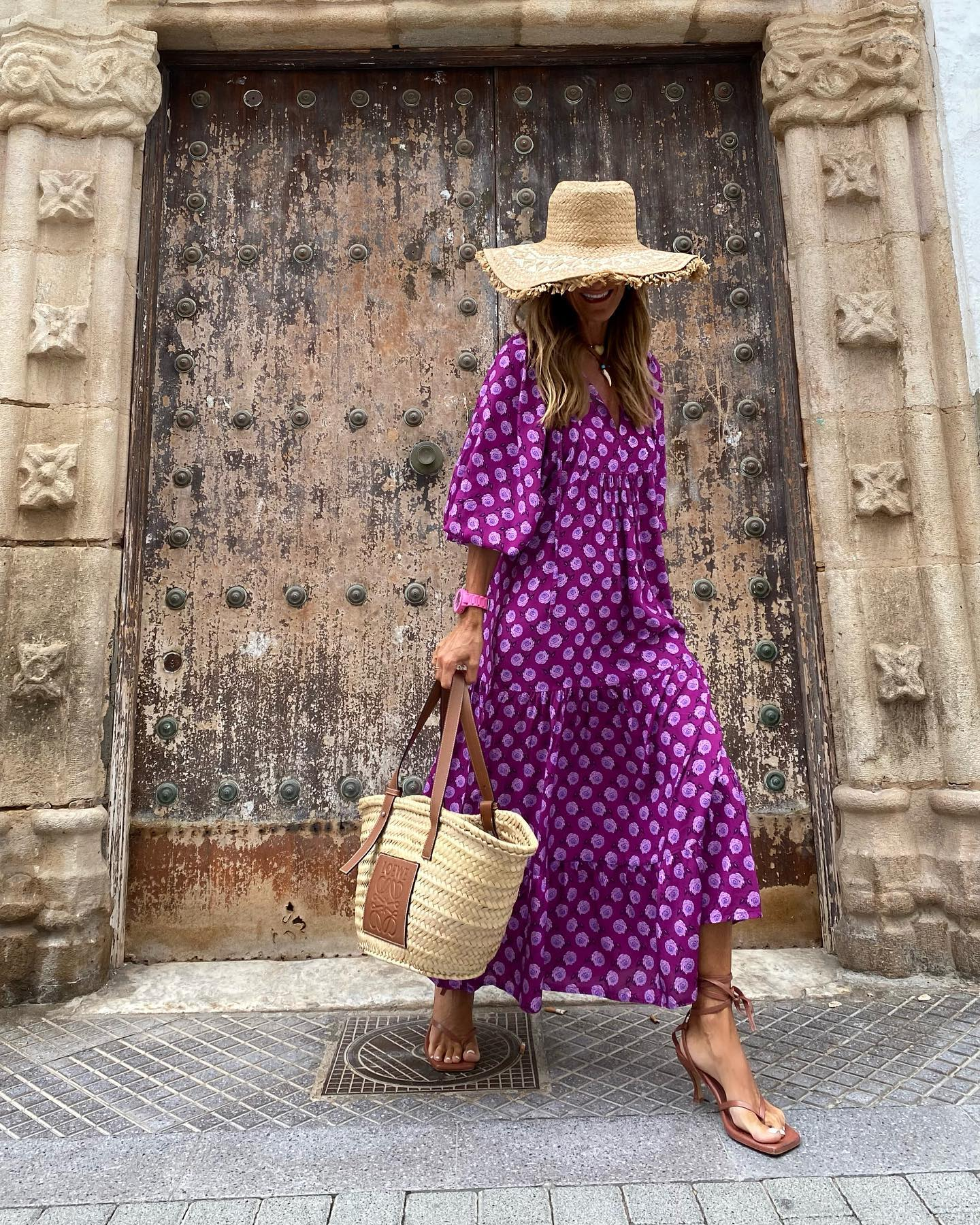ZAIRA | Vestido estampado de temporada