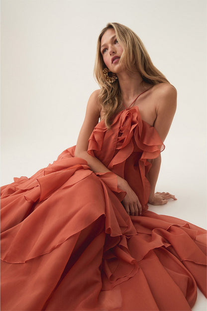 LIVORA | Maxi vestido de diseño