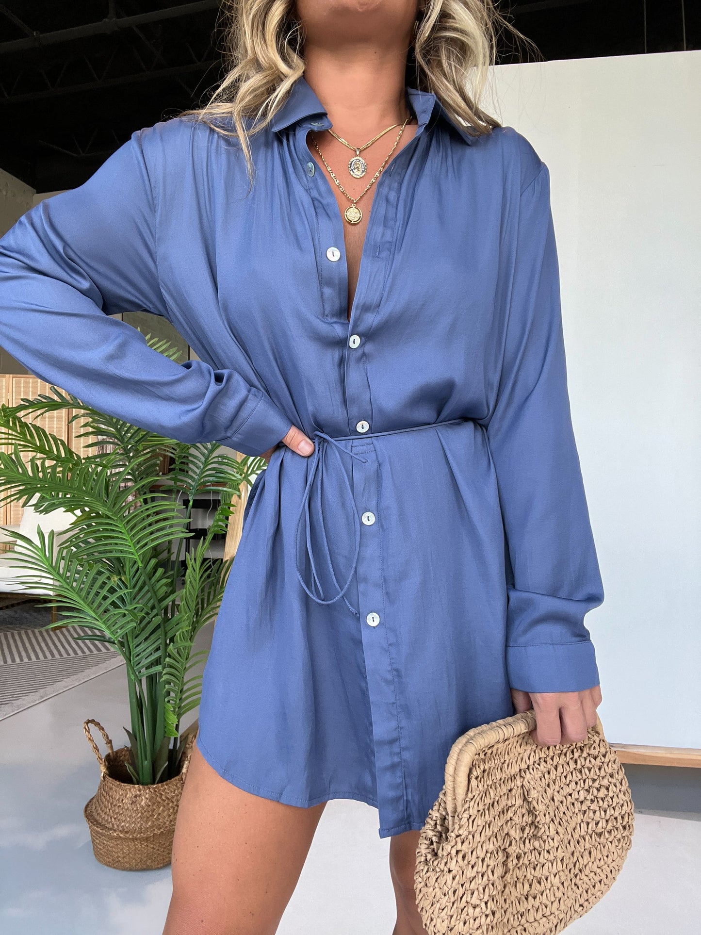 ILONA | Elegante vestido de satén