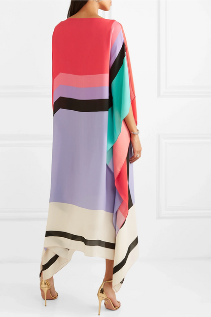 IRIS | Elegante caftán estampado