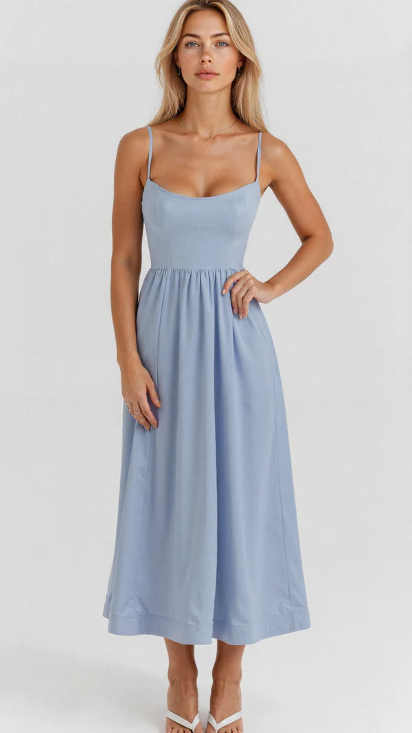 JULIA | Vestido con tirantes
