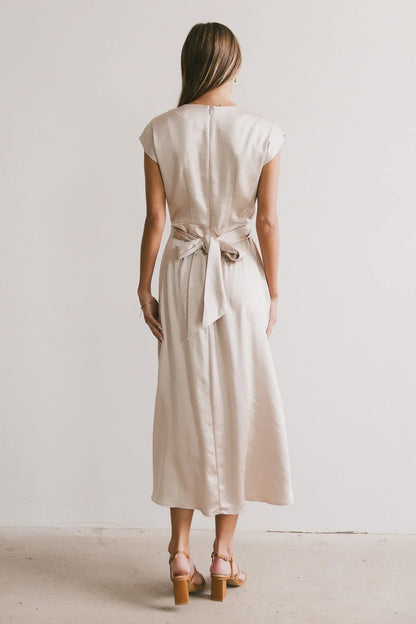 CLARINE | Vestido midi elegante