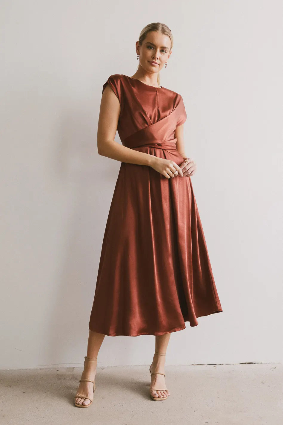 CLARINE | Vestido midi elegante