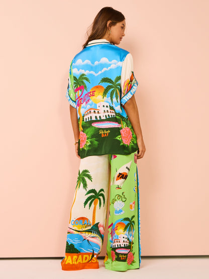 KHEA | Conjunto dos piezas estampado