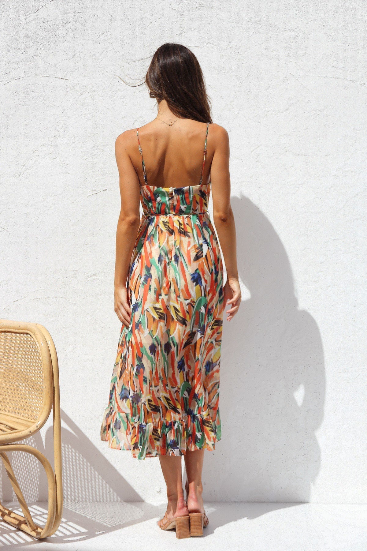 DORIA | Vestido estampado de temporada