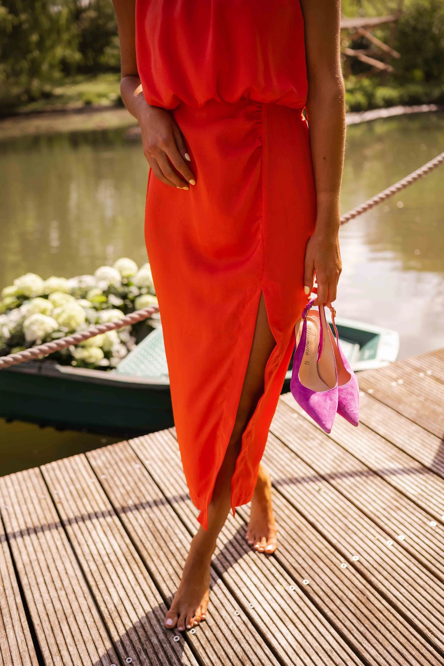 LISA |  Vestido midi de verano
