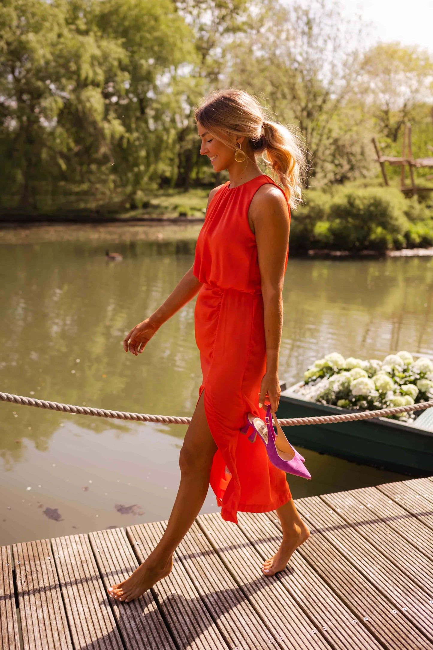 LISA |  Vestido midi de verano