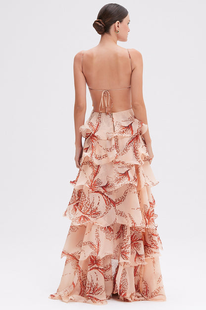NAHIA | Vestido con Volantes