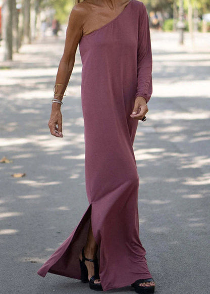 VENEZIA | Maxivestido con hombros descubiertos