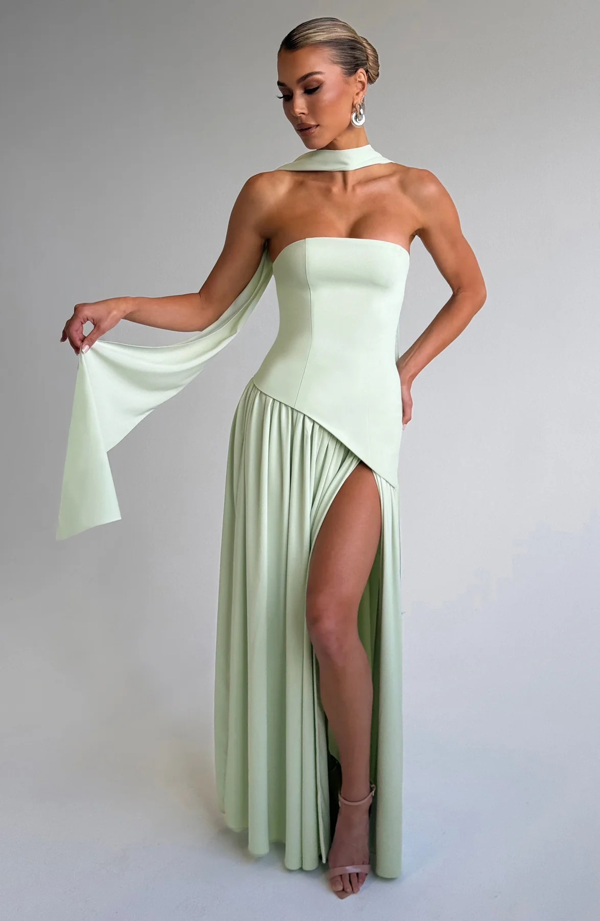 MARIEU | Maxi vestido de diseño