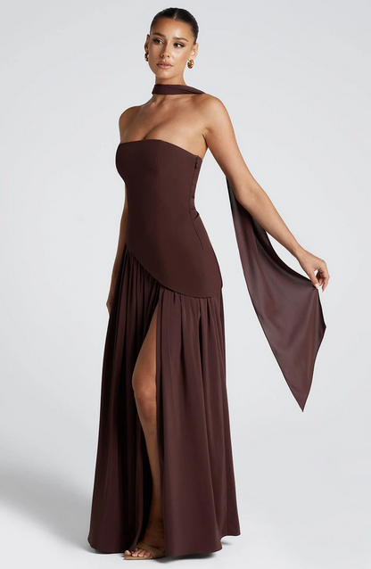 MARIEU | Maxi vestido de diseño
