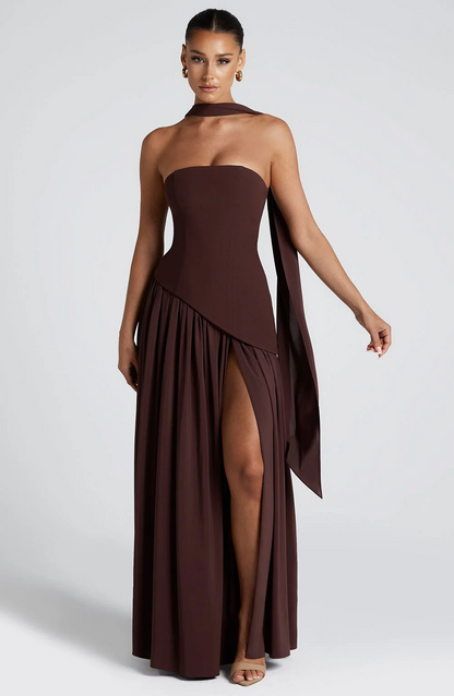MARIEU | Maxi vestido de diseño