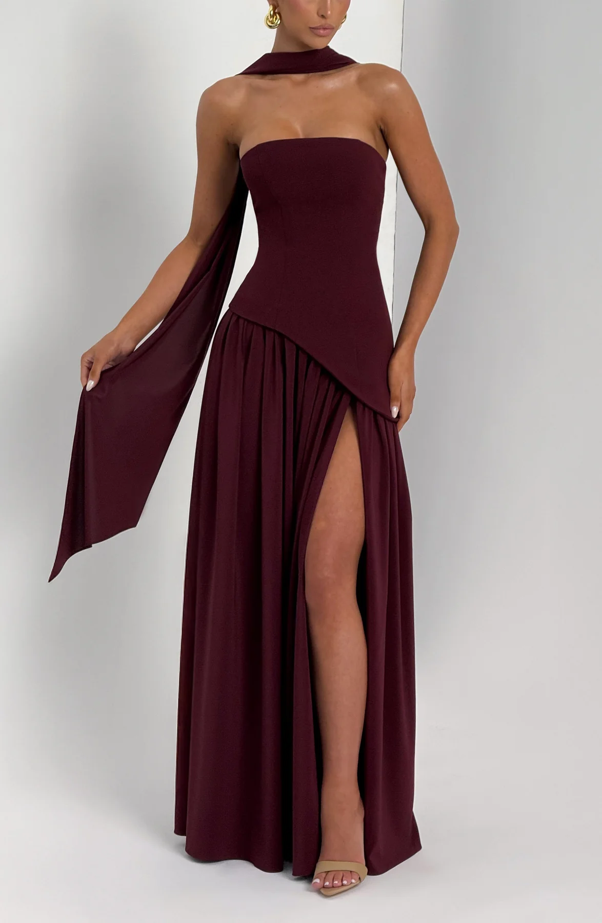 MARIEU | Maxi vestido de diseño