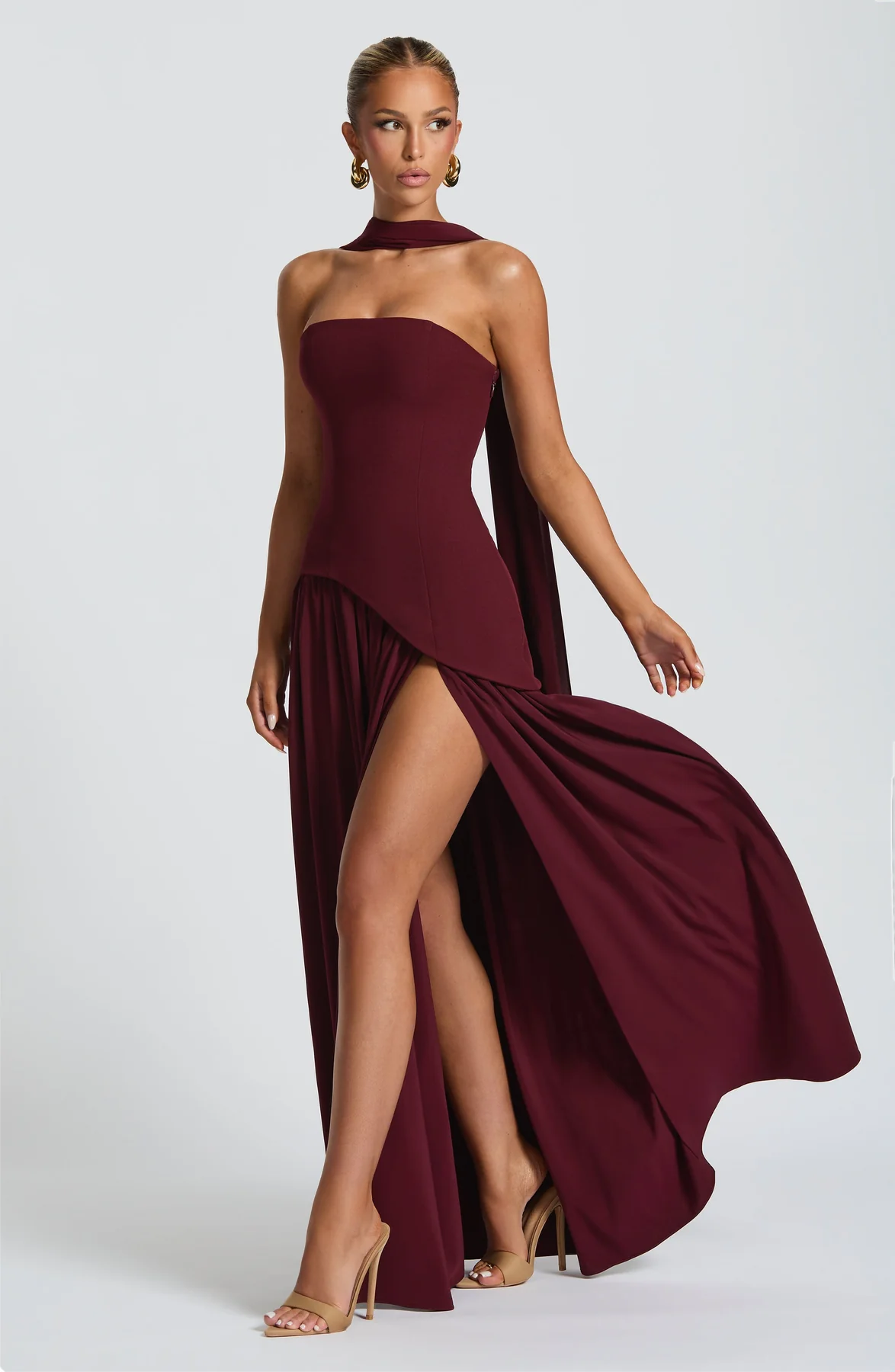 MARIEU | Maxi vestido de diseño