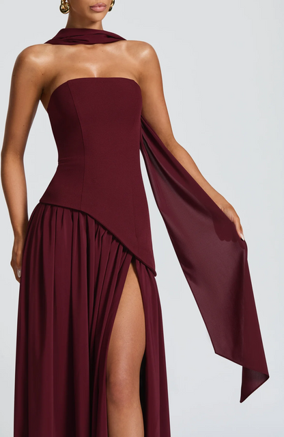 MARIEU | Maxi vestido de diseño