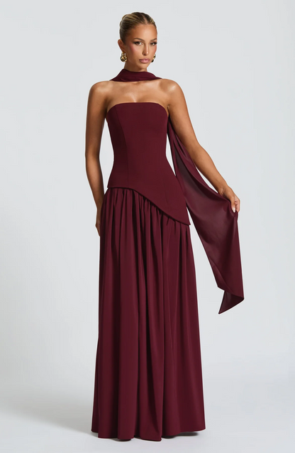 MARIEU | Maxi vestido de diseño