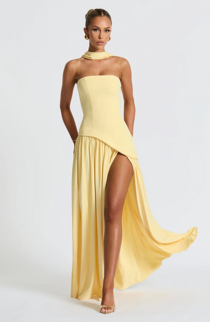 MARIEU | Maxi vestido de diseño