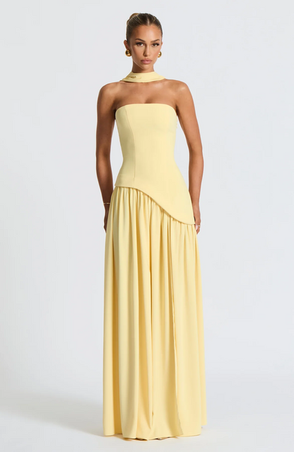 MARIEU | Maxi vestido de diseño