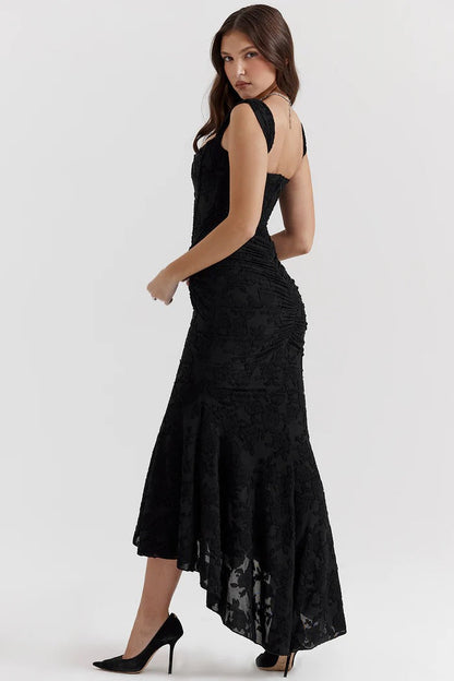 KIARA | Vestido largo con corsé sofisticado
