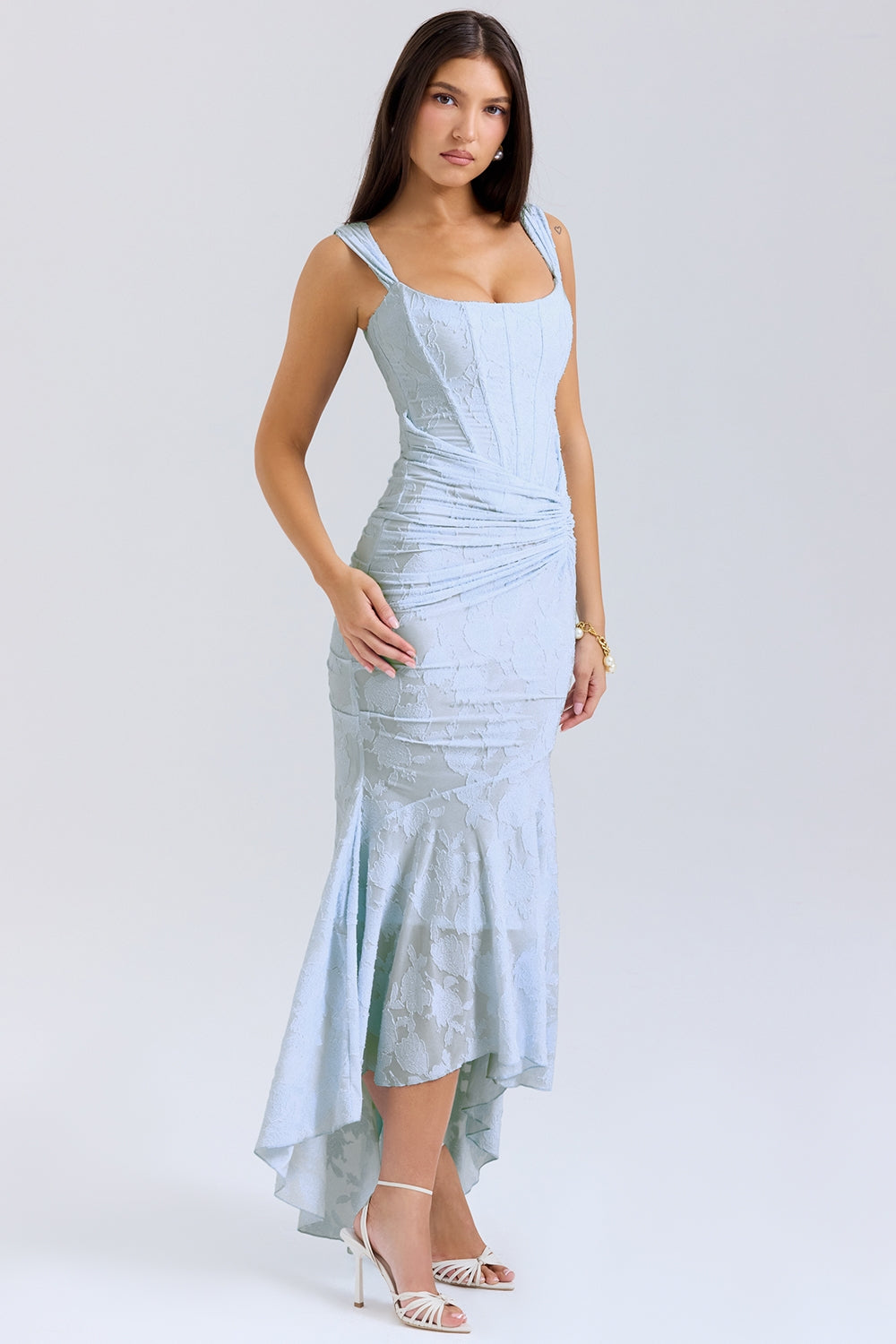 KIARA | Vestido largo con corsé sofisticado