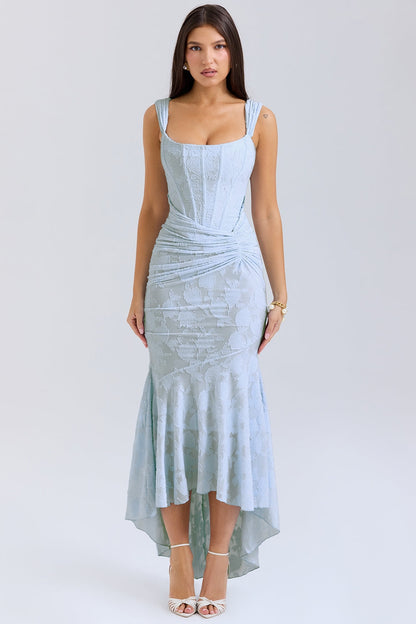 KIARA | Vestido largo con corsé sofisticado