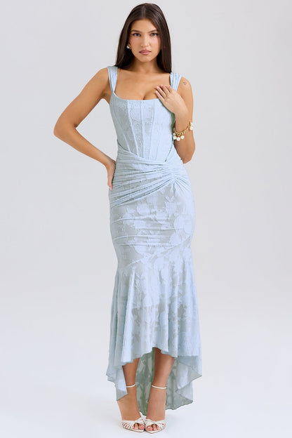 KIARA | Vestido largo con corsé sofisticado