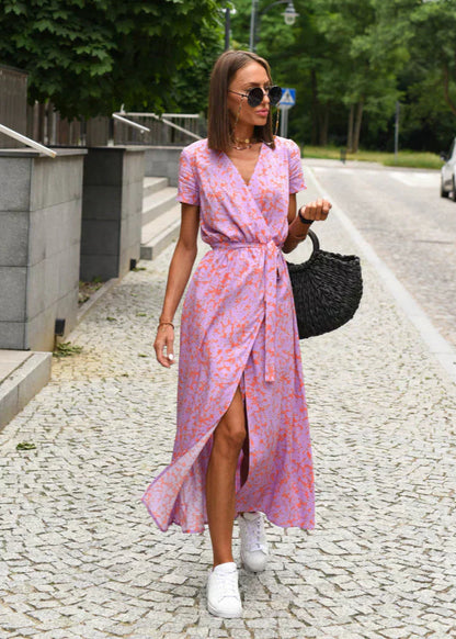 ATENAS | Vestido con estampado floral
