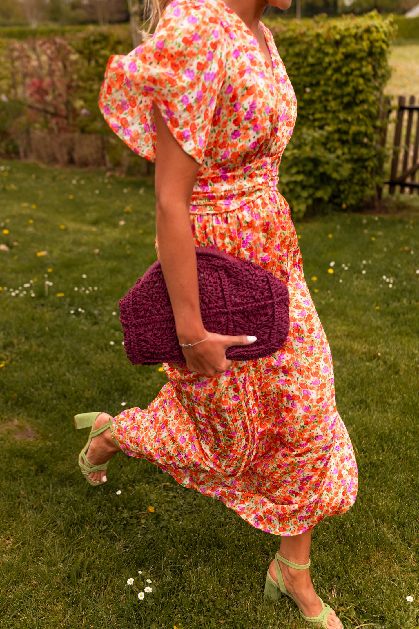 PAULINA | Vestido largo floral