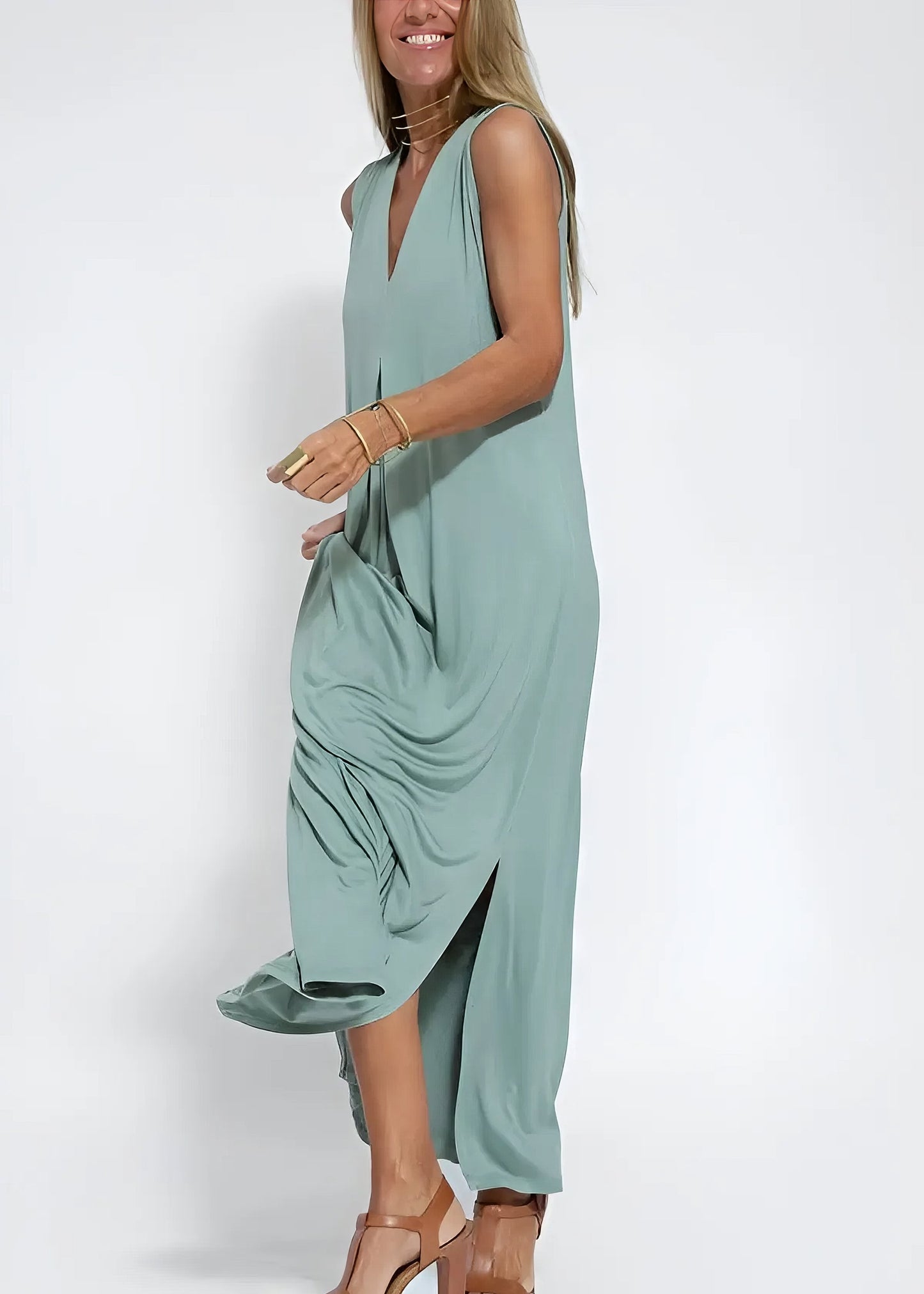 NATALIA | Elegante vestido largo